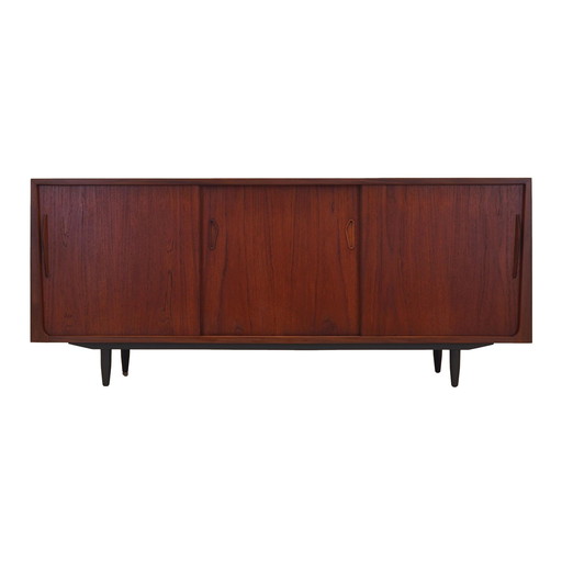 Buffet en teck, Design danois, 1970S, Production : Danemark