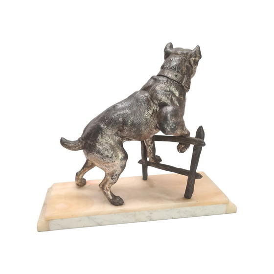 Image 1 of Statue ancienne de bouledogue Charles Valton Circa 1900