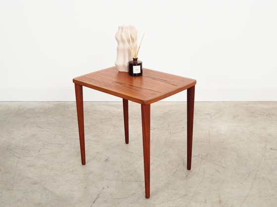 Image 1 of Table basse en teck, Design danois, 1970S, Production : Danemark