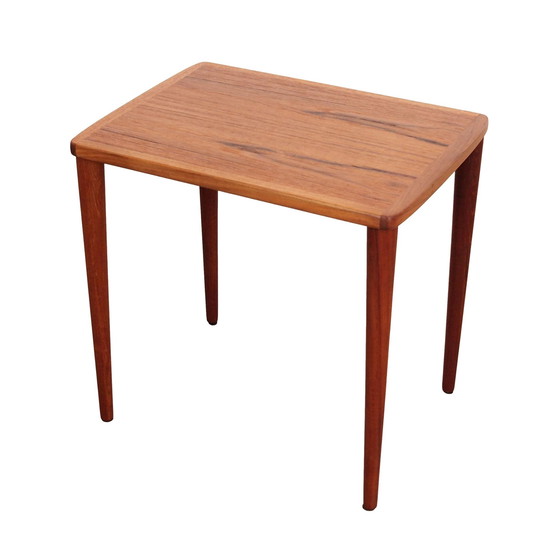 Image 1 of Table basse en teck, Design danois, 1970S, Production : Danemark