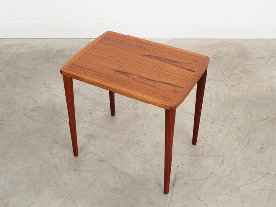 Image 1 of Table basse en teck, Design danois, 1970S, Production : Danemark