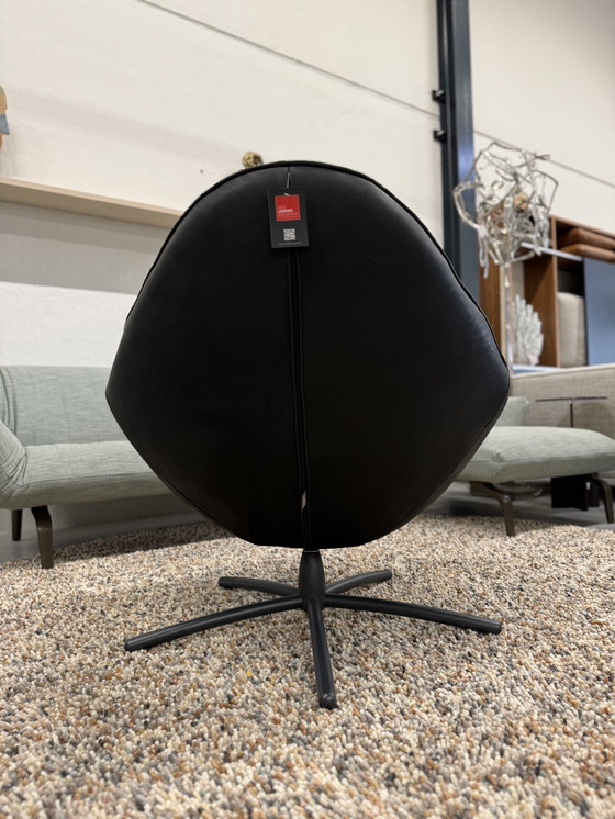 Image 1 of Label Vandenberg Hidde Soft Fauteuil pivotant Bald Sprang Noir