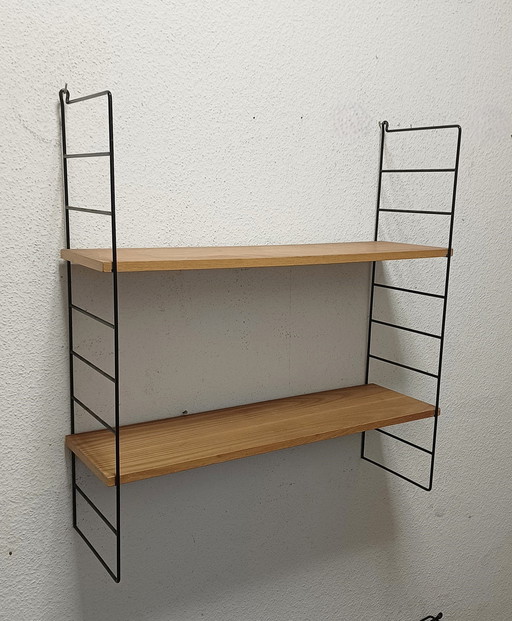 Étagère murale Fifties avec deux étagères