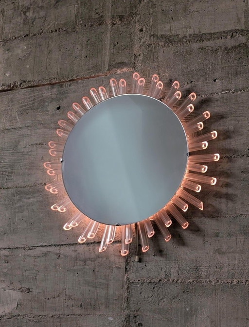 Lampe miroir soleil 1970S