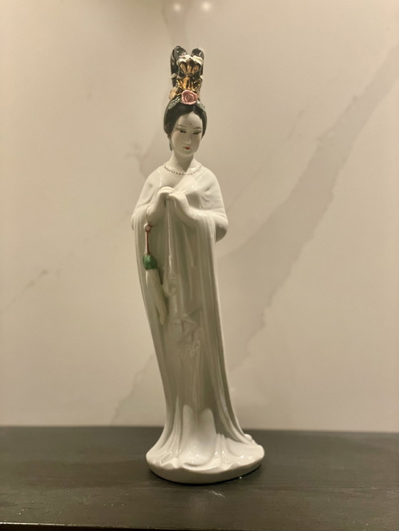 Image 1 of Porcelaine de geisha japonaise