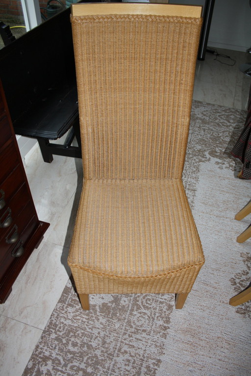 6x Chaise Lloyd Loom