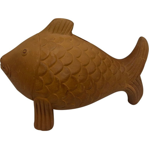Poisson en céramique vintage, 1970