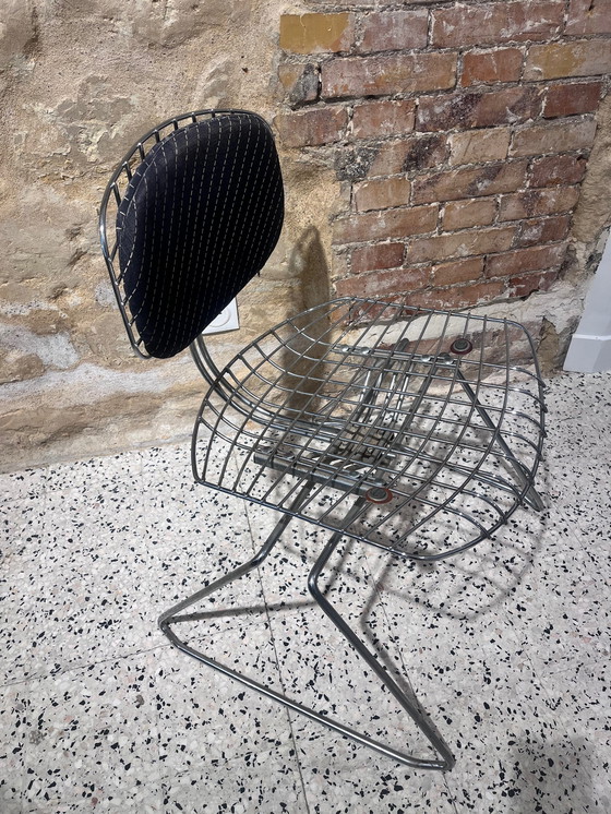 Image 1 of Chaise Modèle Beaubourg De Michel Cadestin, 1970.