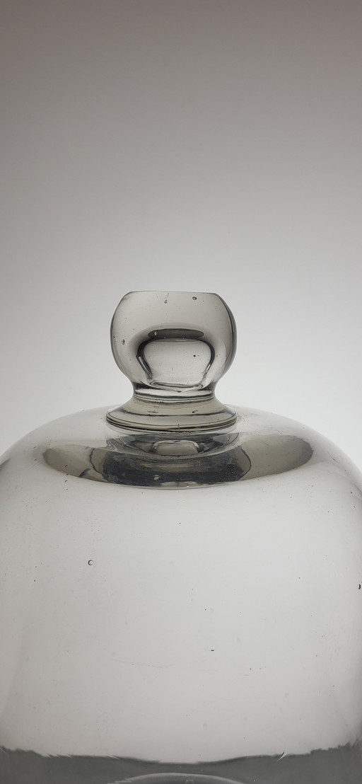 Cloche De Jardin / Apothicaire / Pharmacie Verre Soufflé Xixème