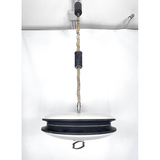 Image 1 of Lustre réglable italien vintage par Reggiani, Italie, années 1960