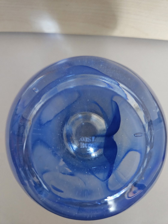 Image 1 of Porte-lampions "Blue Moon" de Kosta Boda