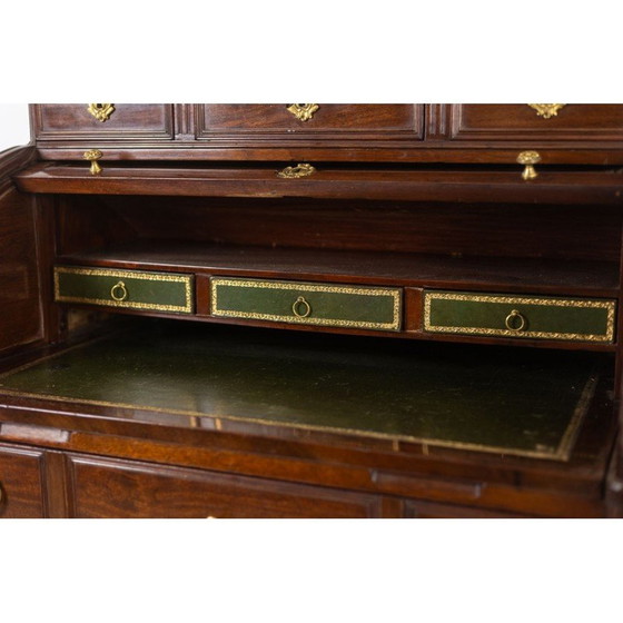 Image 1 of Bureau à cylindre vintage en acajou, France