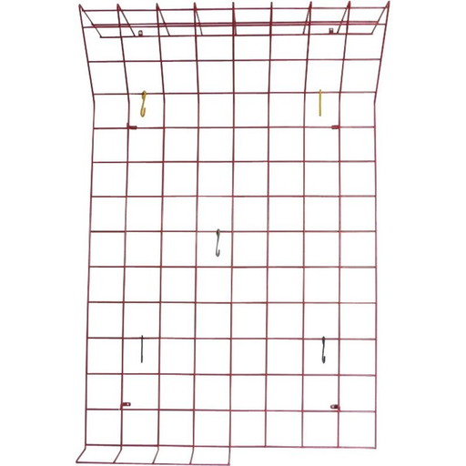 Porte-manteau vintage en fil métallique par Karl Fichtel pour Drahtwerke Erlau 1950s