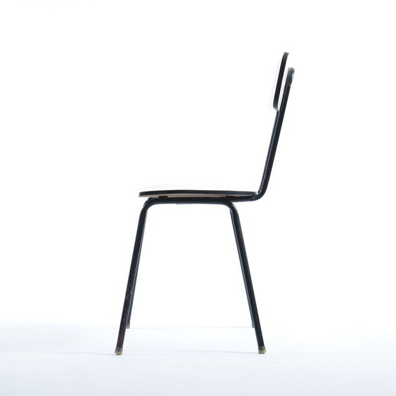 Image 1 of Chaise du milieu du siècle en métal et formica, Kovona Tchécoslovaquie années 1960