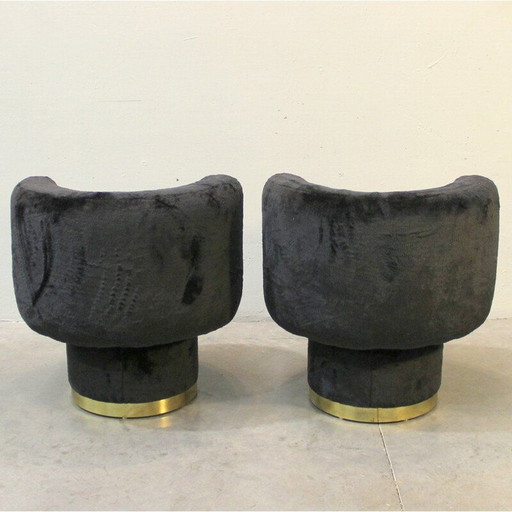 Paire de fauteuils vintage, Espagne 1970