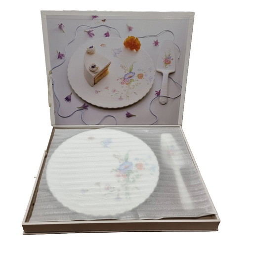 Set à pâtisserie vintage en porcelaine