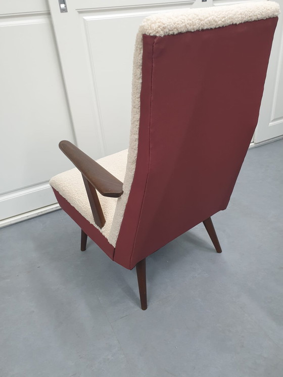 Image 1 of Fauteuil Vintage New Upholstered.