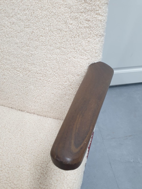 Image 1 of Fauteuil Vintage New Upholstered.