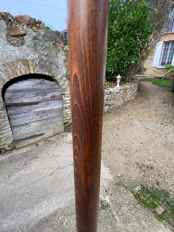 Image 1 of Porte Manteau Perroquet Pivotant 1960 Bois Courbé