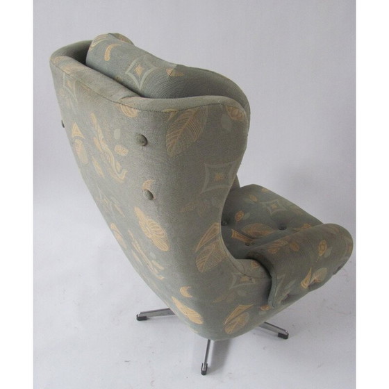 Image 1 of Fauteuil gris pivotant vintage par UP Závody Rousínov, Tchécoslovaquie 1970