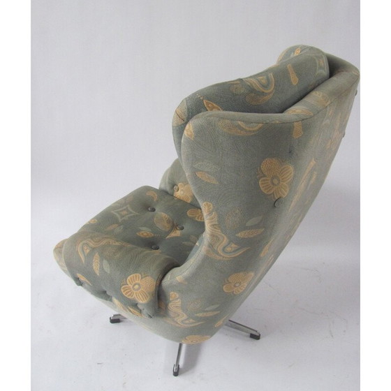 Image 1 of Fauteuil gris pivotant vintage par UP Závody Rousínov, Tchécoslovaquie 1970