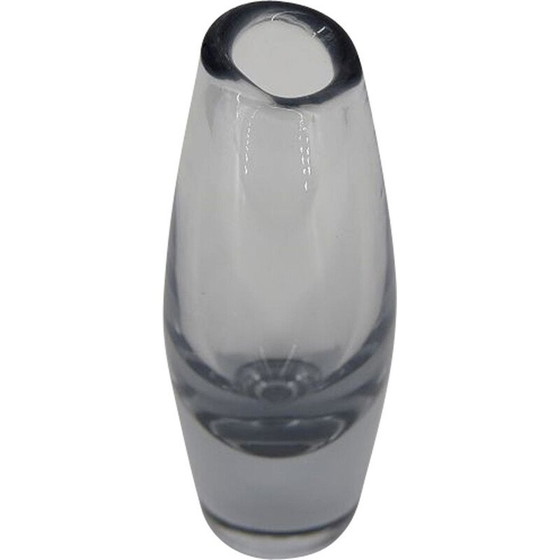 Image 1 of Vase en verre d'art vintage par Sven Palmqvist pour Orrefors 1950s