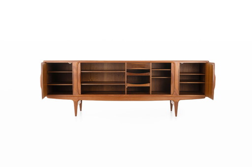 Buffet scandinave par Johannes Andersen pour Uldum Møbelfarbik, Danemark, 1960S