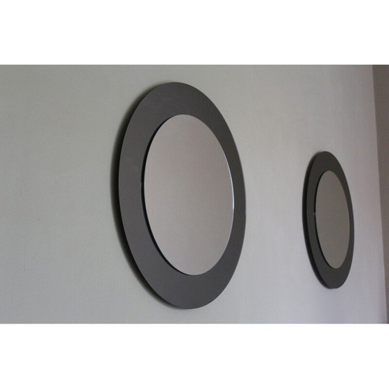 Image 1 of Miroir rond vintage oblò en verre minetti meubles et décoration, Italie