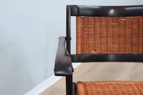 Image 1 of Chaises à bascule pliantes Mid Century F.lli Reguitti 1950s