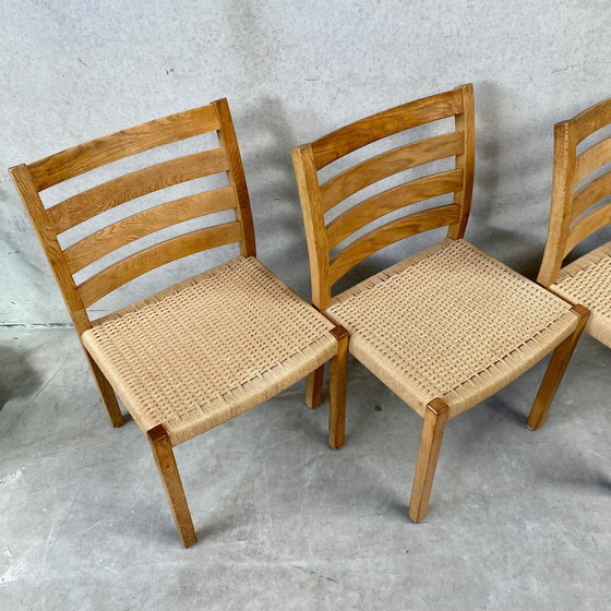 Image 1 of 4X chaises de salle à manger J.L Møller