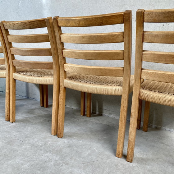 Image 1 of 4X chaises de salle à manger J.L Møller