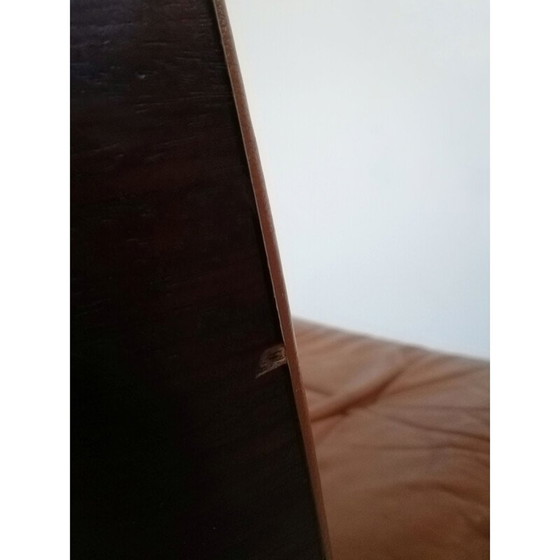 Image 1 of Fauteuil en cuir vintage par Ico Parisi pour Mim