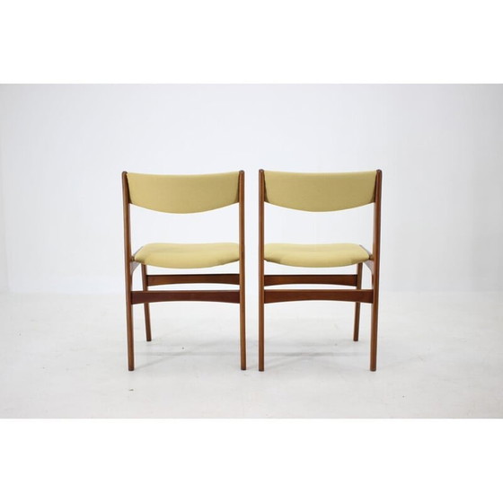 Image 1 of Ensemble de 5 chaises vintage en teck, Danemark 1960