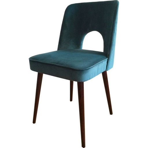 Chaise vintage en contreplaqué et hêtre par Leśniewski pour Słupskie Fabryki Mebli, Pologne 1960