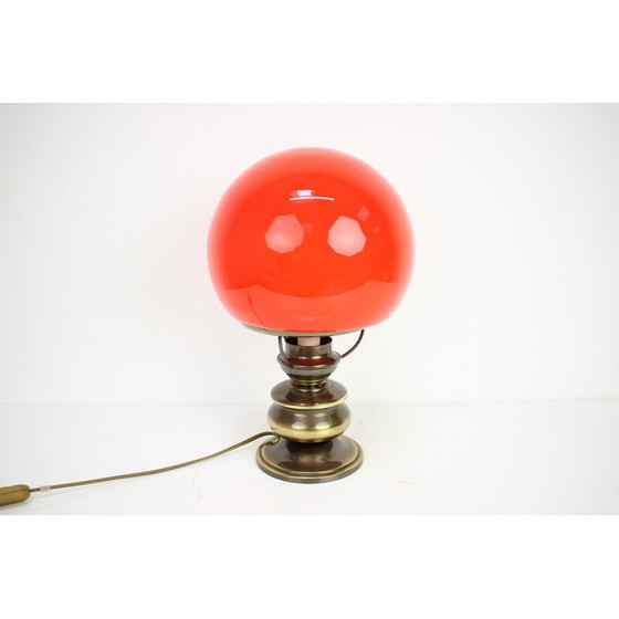 Image 1 of Lampe de table vintage en métal, Allemagne 1970
