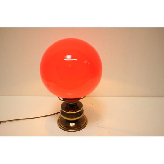 Image 1 of Lampe de table vintage en métal, Allemagne 1970