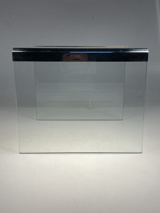 Image 1 of Table d'appoint en verre, Galotti & Radice, Italie, années 1970