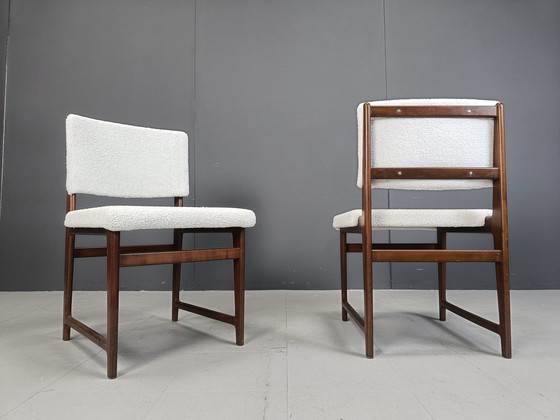 Image 1 of Chaises de salle à manger scandinaves en teck, Mid Century, 1960S