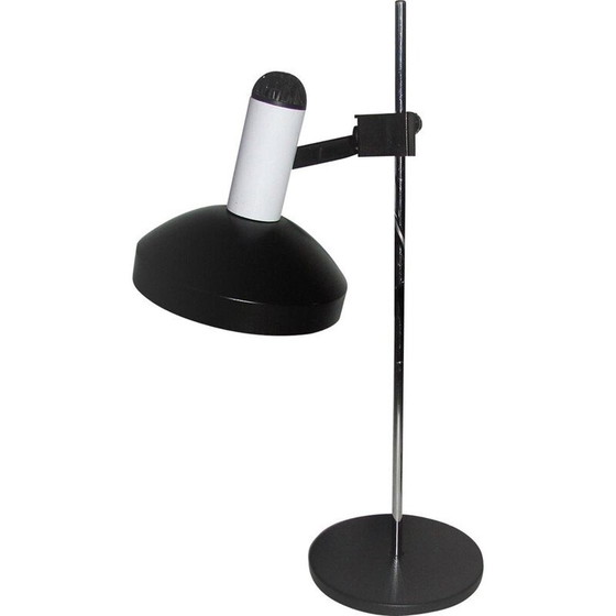 Image 1 of Lampe de bureau vintage en métal et aluminium, 1970