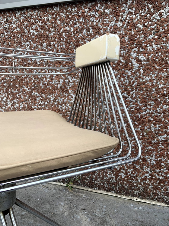 Image 1 of Ensemble de 2 fauteuils en fil de fer Delta Rudi Verelst