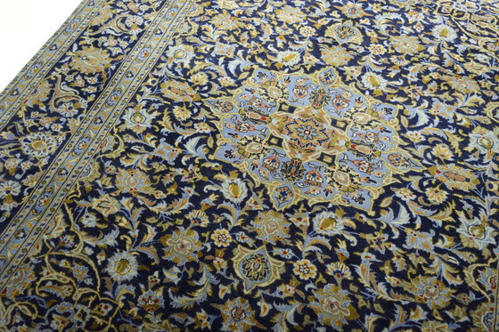 Image 1 of Tapis d'orient Keshan noué à la main - 272 X 211 cm