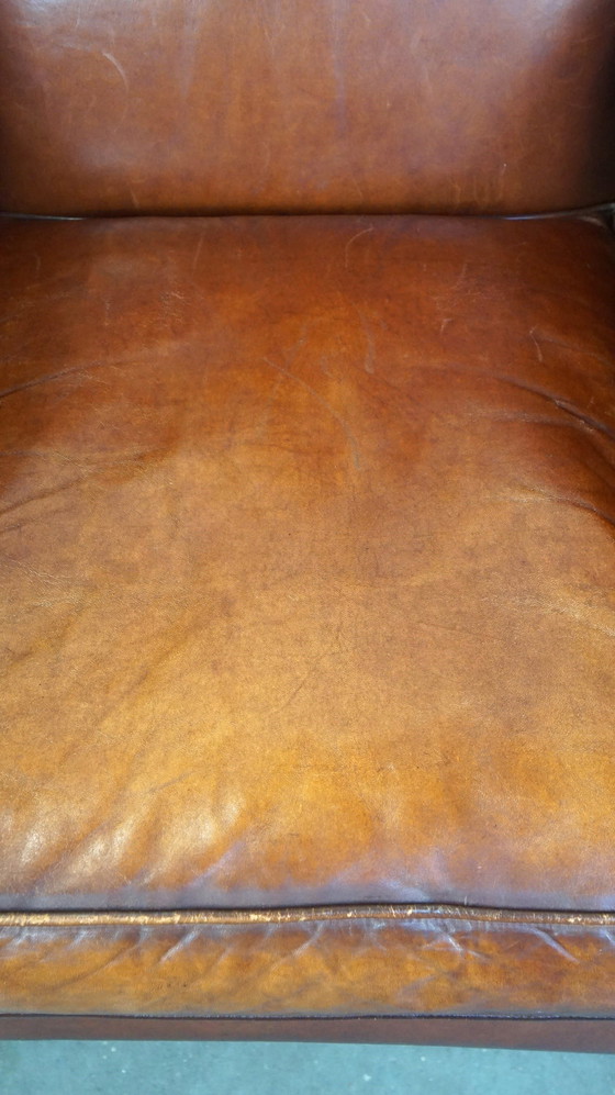 Image 1 of Fauteuil à oreilles en peau de mouton