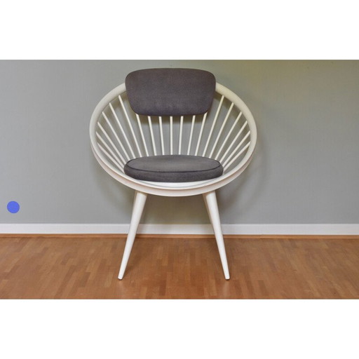 Chaise vintage circulaire d'Antonio Viotto années 1960