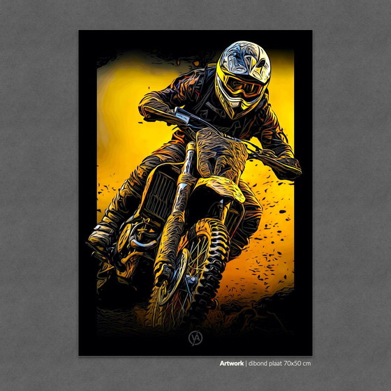 Image 1 of Mx Yellow Motocross