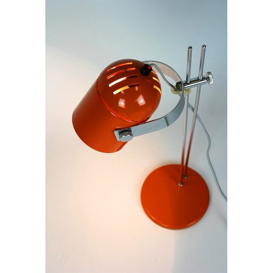 Image 1 of Lampe de table orange vintage de Stanislav Indra, 1970