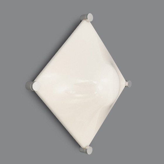 Image 1 of Plafonnier vintage "Bolla" en métal et aluminium par Elio Martinelli pour Martinelli Luce, 1970