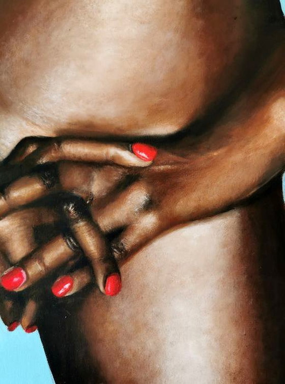 Image 1 of Peinture • Olivia Caballero • Pudor • Art Contemporain • 2020