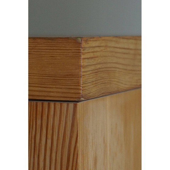 Image 1 of Armoire cubiste en pin, Mid Century, 1980