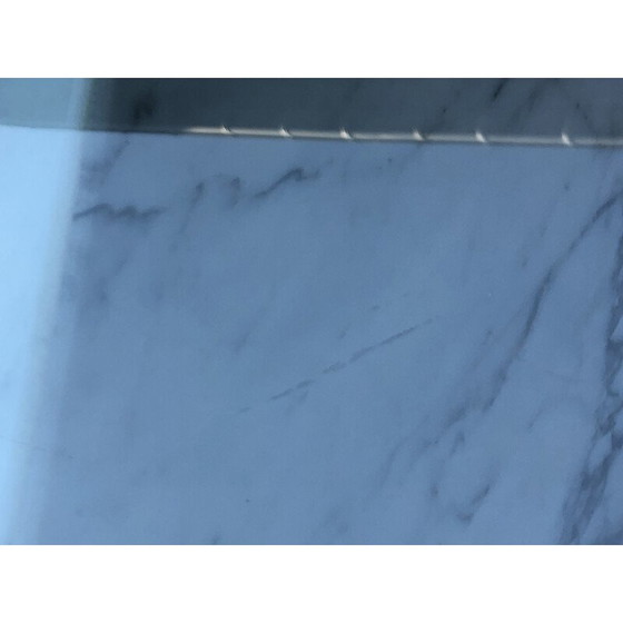 Image 1 of Grande table vintage en marbre de Carrare 1970