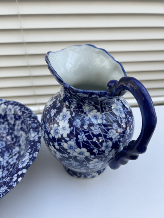 Image 1 of Ensemble De Plat Et Cruche 